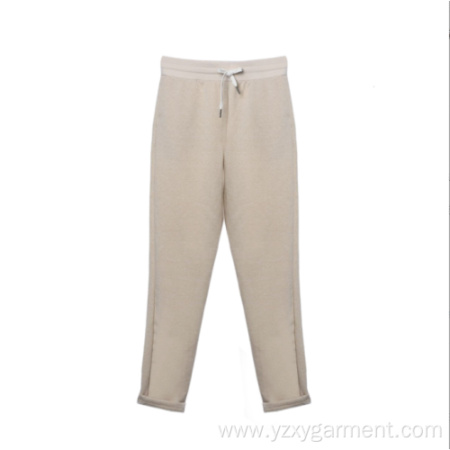 Women's casual pants that can be worn externally